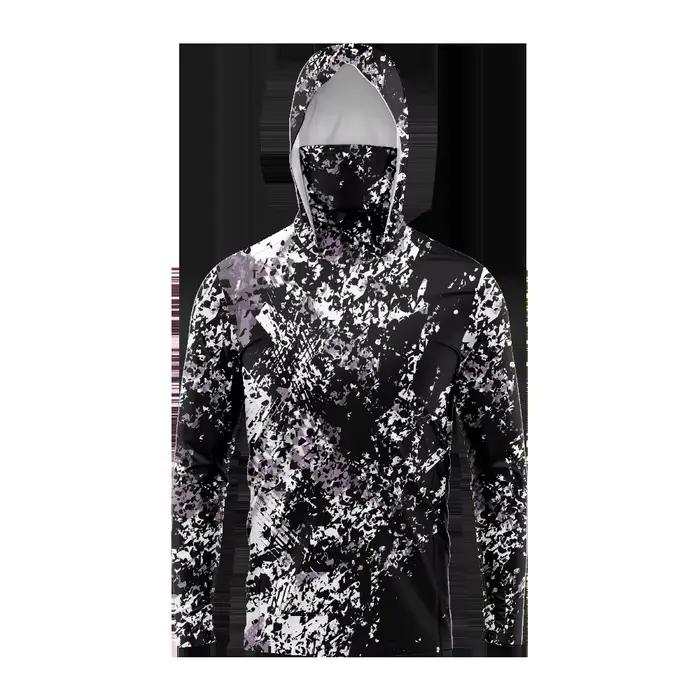 T-shirt manches longues pêche homme protection UV - Vêtement technique fishing respirant et confortable