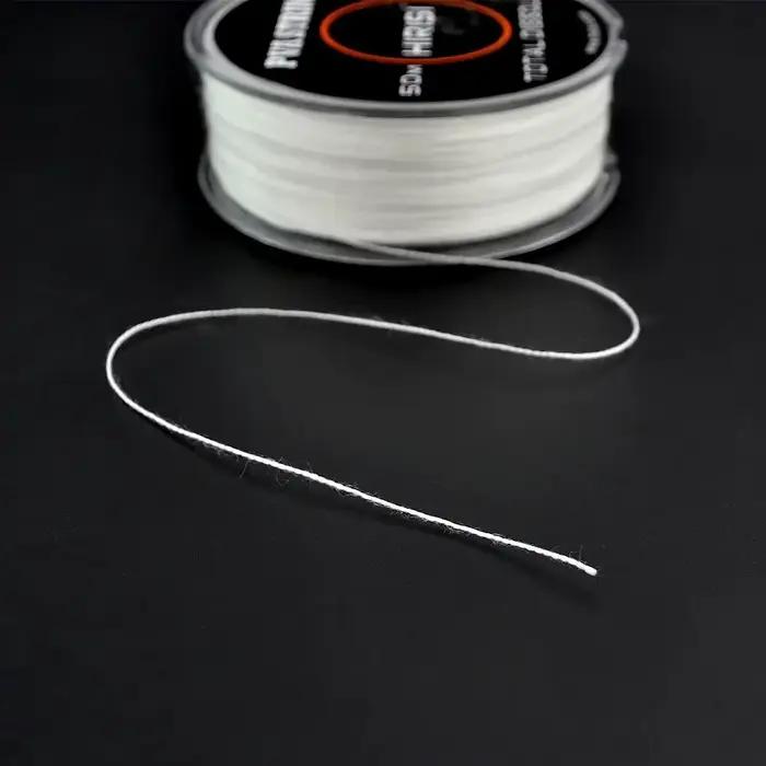 Bobine de fil PVA 100m Hirisi - Fil soluble pour esches et bouillettes pour pêche de la carpe