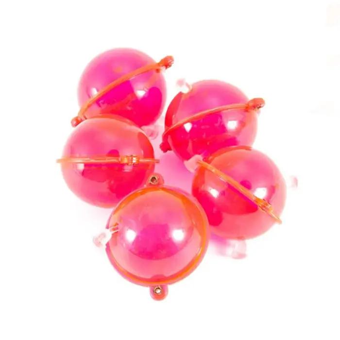 Lot de 5 flotteurs de pêche mer ABS haute qualité, bulles flottantes 25 32 40 47