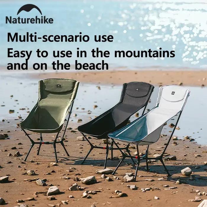 Chaise pliante automatique Naturehike ultra légère pêche camping ouverture rapide 150kg