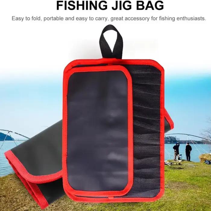 Sac à leurres pêche 12 compartiments étanche - Organisation appâts leurres jig ajustable pêche France