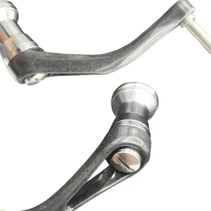 Manivelle de remplacement pour moulinet de pêche spinning SHIMANO et DAIWA type prise carrée ou hexagonale