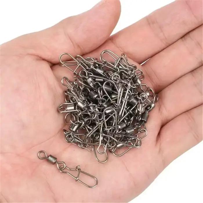 Kit de connecteurs Delysia King 50/100/200 pièces pour pêche - Matériel complet et durable