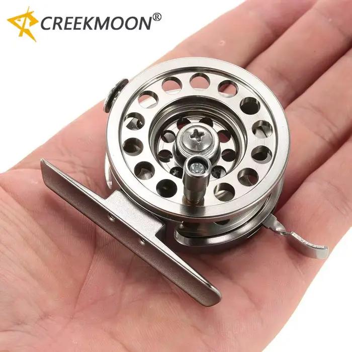 Moulinet fly fishing métal aluminium alliage pour lac eau salée - Tambour 1:1 pêche hiver glace