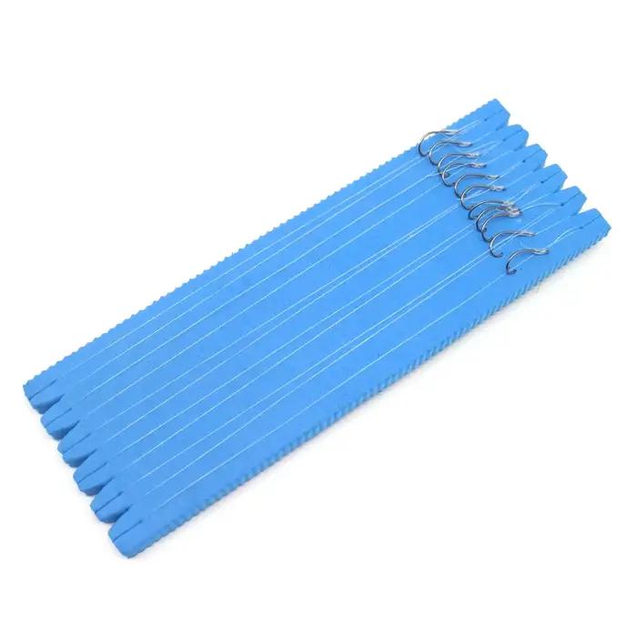 10 plaques enroulement fil pêche EVA - Planche rangement leurres et montages - Accessoires pêche