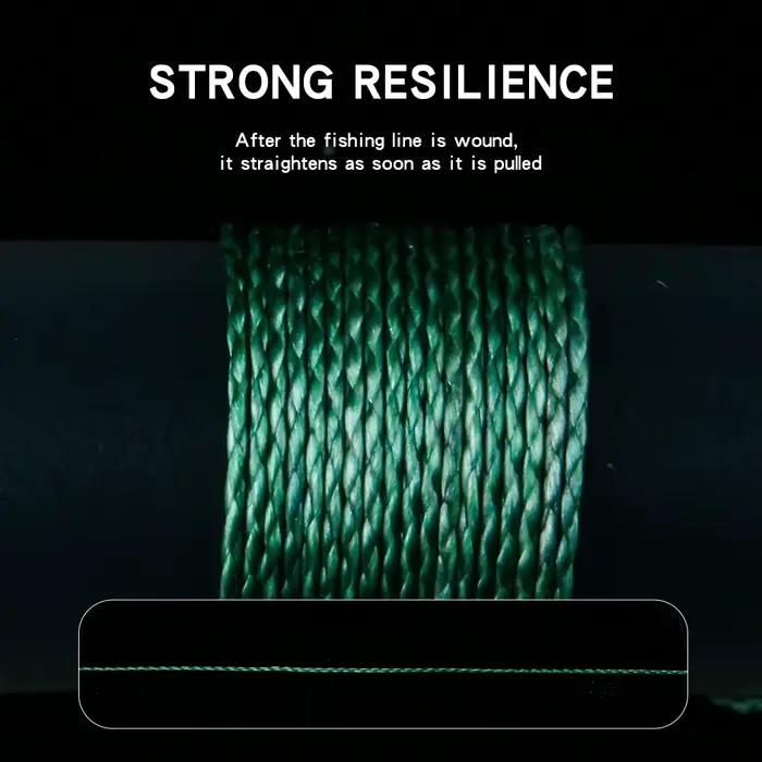 Ligne de pêche super résistante 4 brins 100m en PE pour carnassiers et gros poissons 11 couleurs