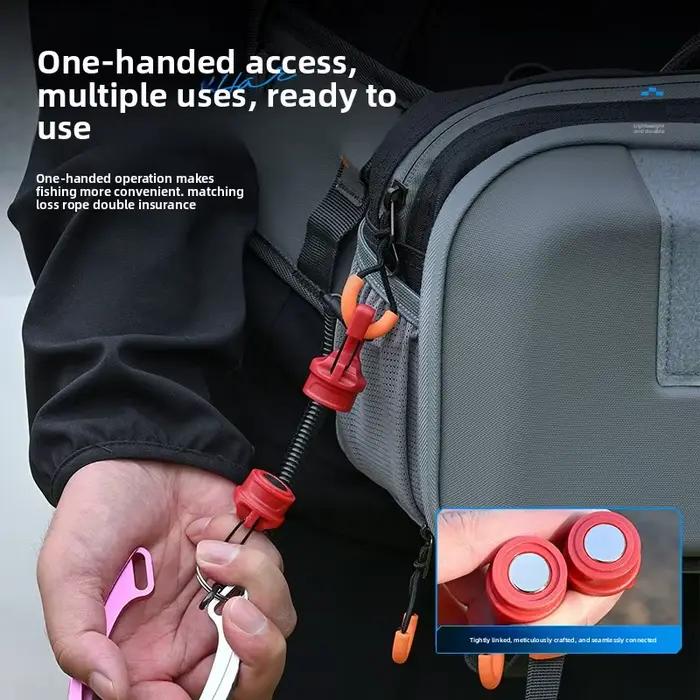 Boucle magnétique multifonction pêche outil pour hameçons et accessoires de pêche
