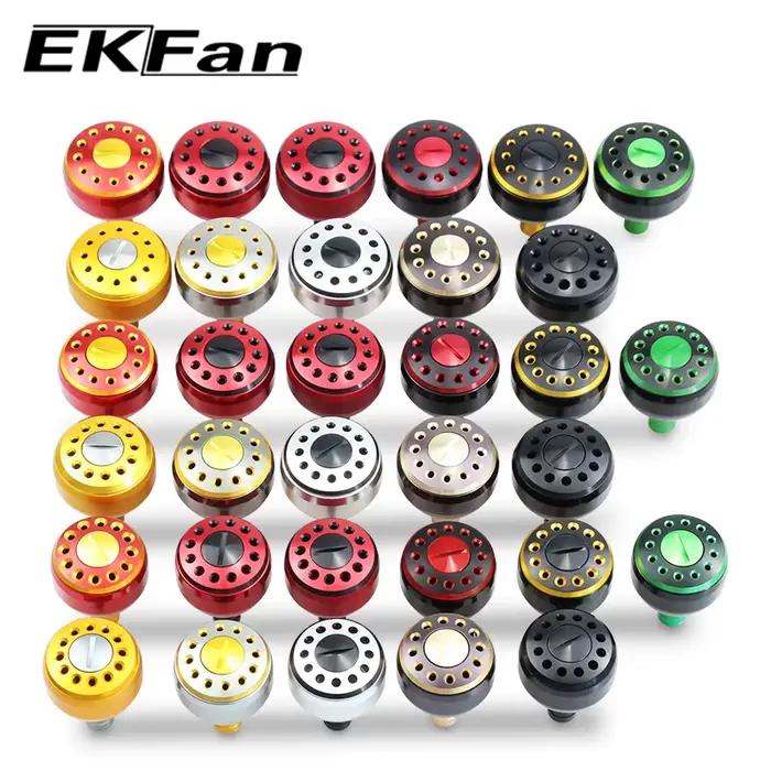 Poignée en alliage d'aluminium EKFan 32-38mm pour moulinet casting pêche au leurre