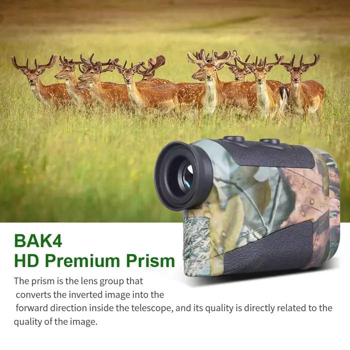 Télémètre laser REVASRI 8x avec jumelle - Mesure distance, angle, vitesse pour chasse et pêche