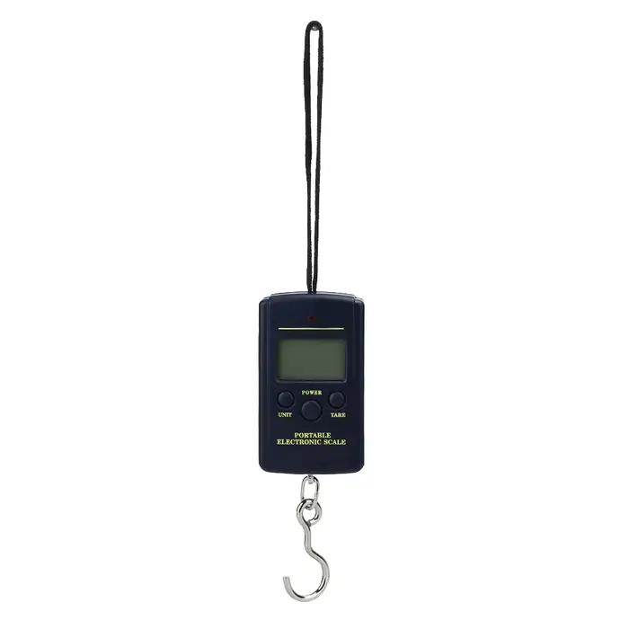 Balance digitale LCD mini 40Kg x 10g pour bagages, nourriture et pêche avec écran rétroéclairé portable