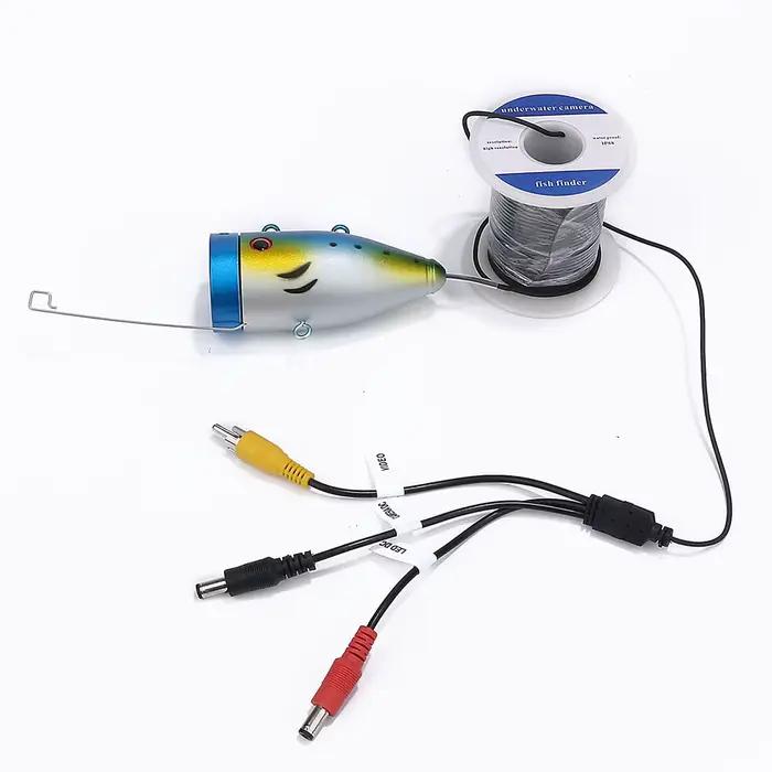 Caméra sous-marine MAOTEWANG 1000TVL pour détecteur de poissons avec câble 15m ou 30m - 30 pièces