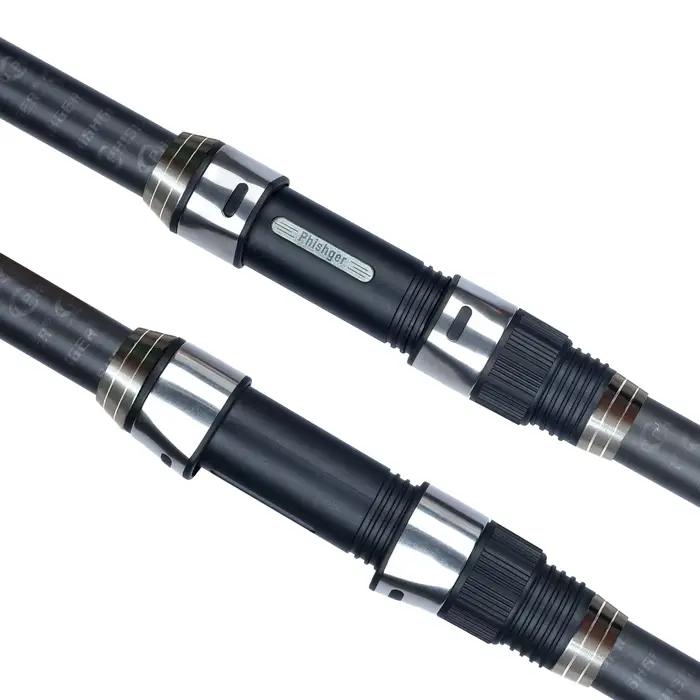 Canne télescopique surfcasting PHISHGER 30T carbone 3.6m à 4.5m puissance 80-150g pour pêche du bord de mer