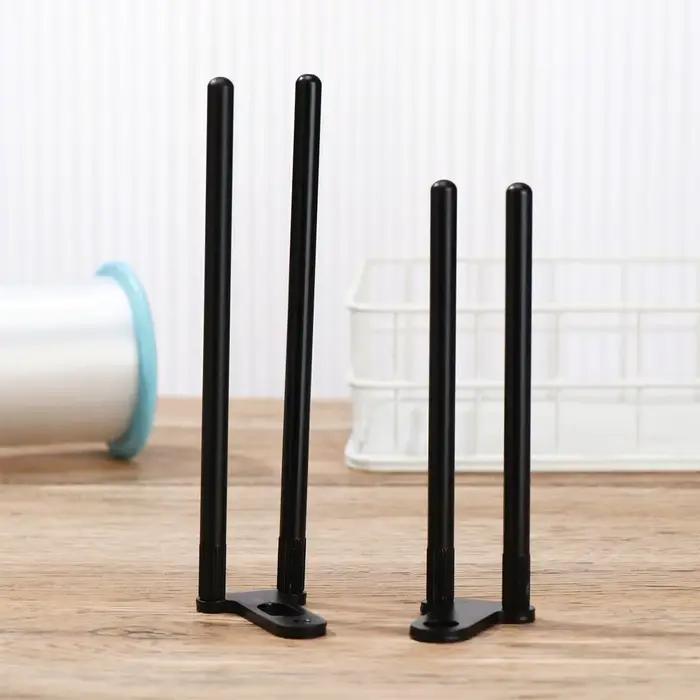 Barres anti-tangles en alliage aluminium pour pêche carpe - Supports anti-vent accessoires pêche