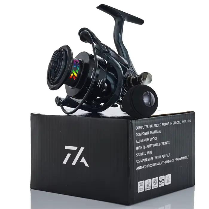 Moulinet de pêche tout alliage haute vitesse 6.2:1 VWVIVIDWORLD - pour spinning, casting et baitcasting