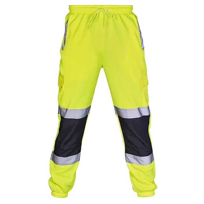 Pantalon pêche haute visibilité sécurité pour pêche routière et pêche en bord de route
