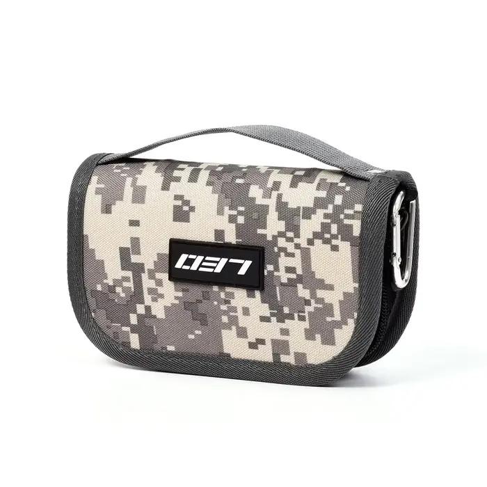 Boîte de rangement leurres pêche multi-usages - Organisateur métal sequins pour truites et bass