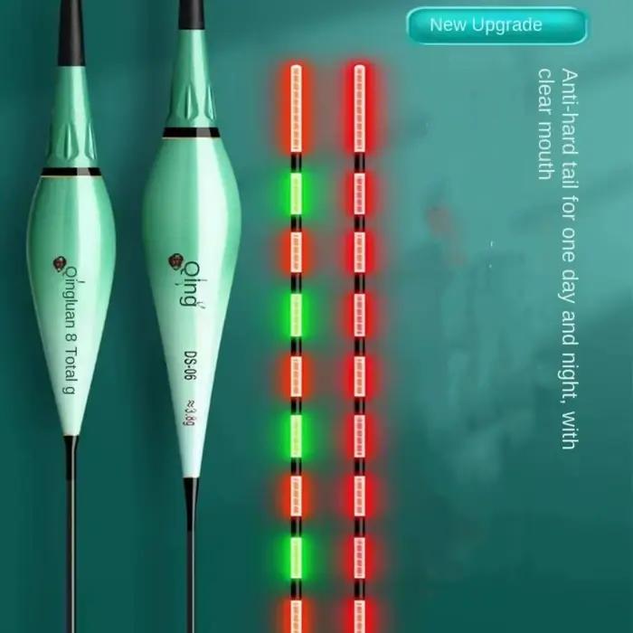 Flotteur intelligent 2025 avec capteur de gravité et LED, détecteur de touche lumineux pour la pêche