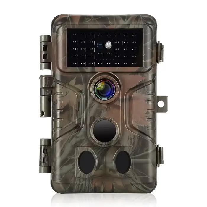 Caméra de chasse 32MP 1296P 0.1s - Détection mouvement vision nocturne pour surveillance extérieure et piste