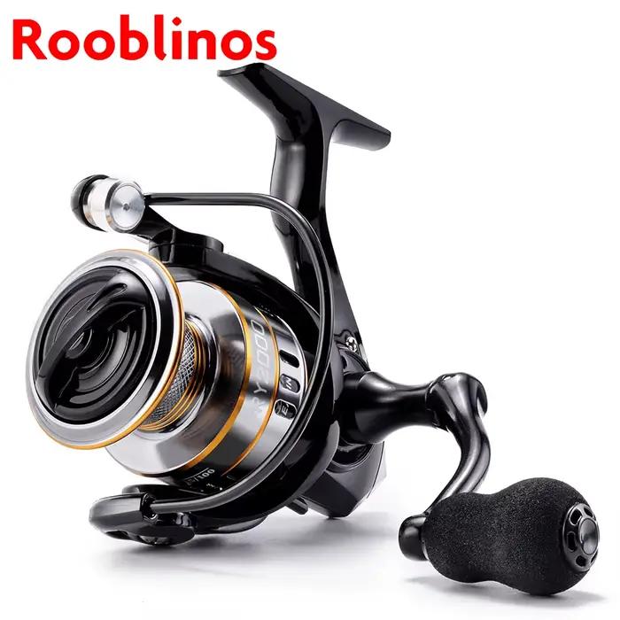 Moulinet spinning ROOBLINOS RY métal ultraléger - Eau douce et mer - Cadre robuste haute vitesse
