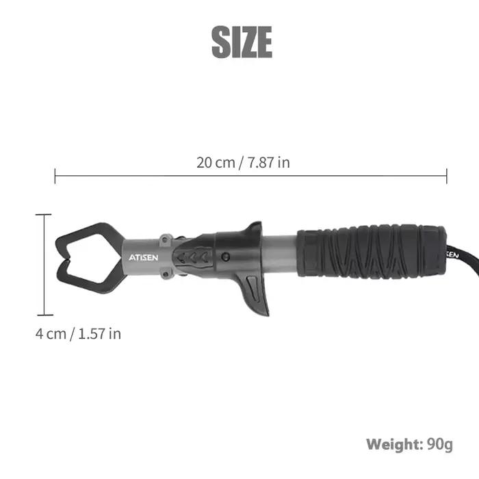 Pince à poisson professionnelle acier inox - Gripper pêche contrôle poisson outil sécurité