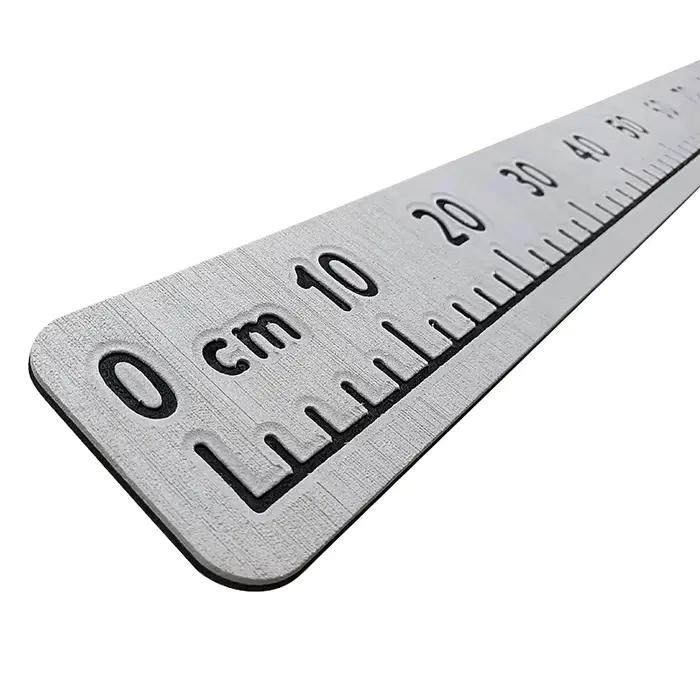 Règle de mesure adhésive EVA 100cm pour bateau de pêche et kayak, sticker autocollant pour mesurer vos poissons