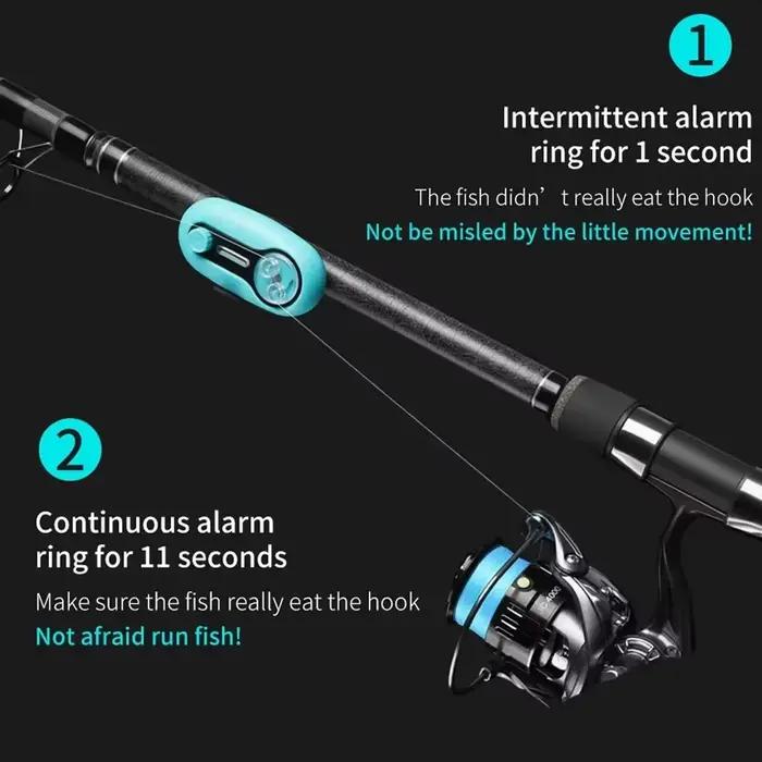 Alarme électronique universelle de touche pour pêche en mer - détecteur avec LED et économie d'énergie pour équipement