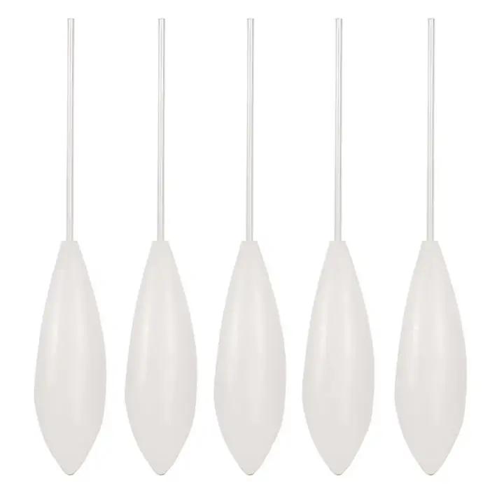 5 flotteurs bombardier acrylique 15g-50g pour pêche à la carpe - Flotteurs remontants haute visibilité