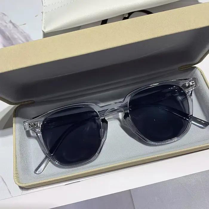 Lunettes de soleil vintage carrées luxe pour pêche - Hommes et femmes élégants