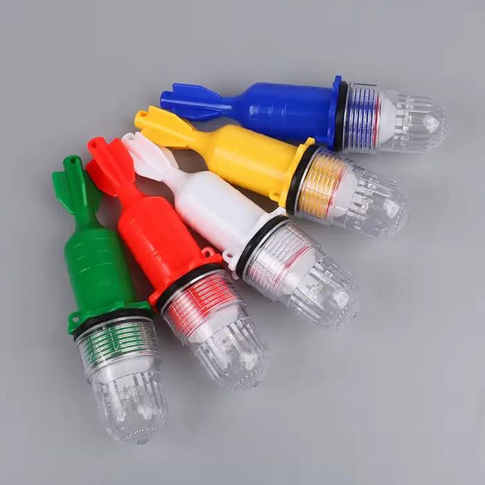 Lampe de pêche sous-marine à double flash - Balise lumineuse pour filets et détection de poissons