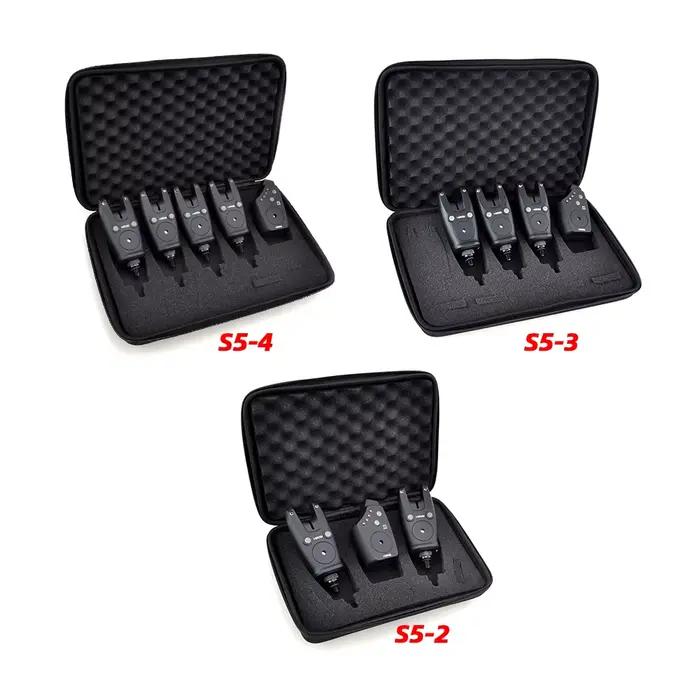 Kit d'alarmes de touche sans fil Hirisi waterproof - Système de détection de touches carpe - Accessoires pêche S5