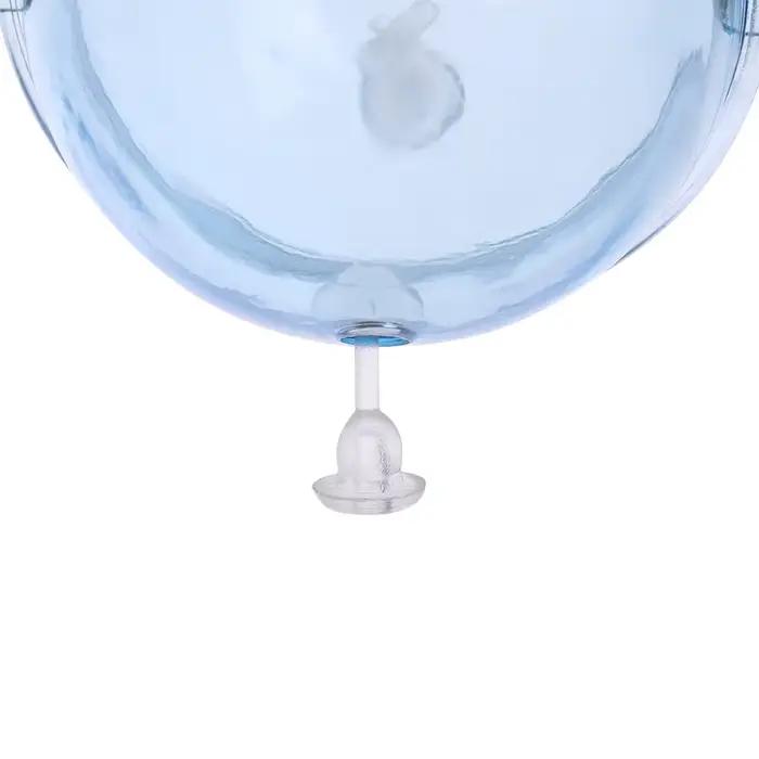 Lot de 5 flotteurs de pêche bulles ABS bleus et rouges 25 32 40 47mm pour