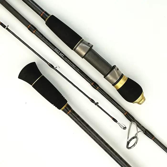 Canne pêche carbone slow jigging mer - 1.68-1.95m puissance M ML pour bateau haute mer spinning