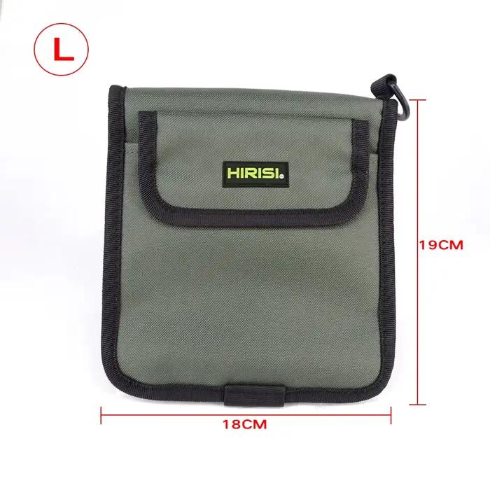 Sac rangement montages carp fishing Hirisi transparent - Poche rigs hair rigs transport pêche