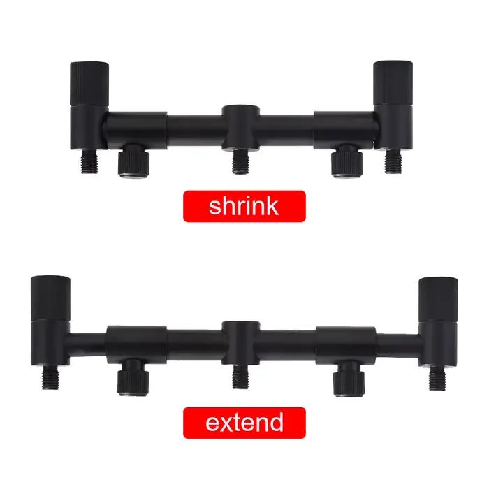 Support télescopique pour alarmes pêche - porte canne portable léger pêche carpe extérieur