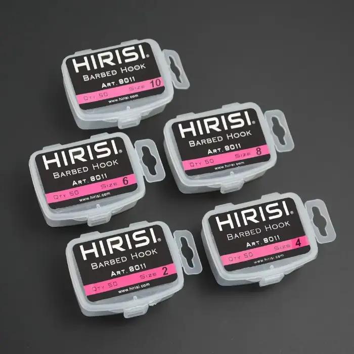 Hameçons barbelés en acier à haute teneur en carbone 50 pièces pour pêche en eau douce river occasions spéciales cadeau pour pêcheurs