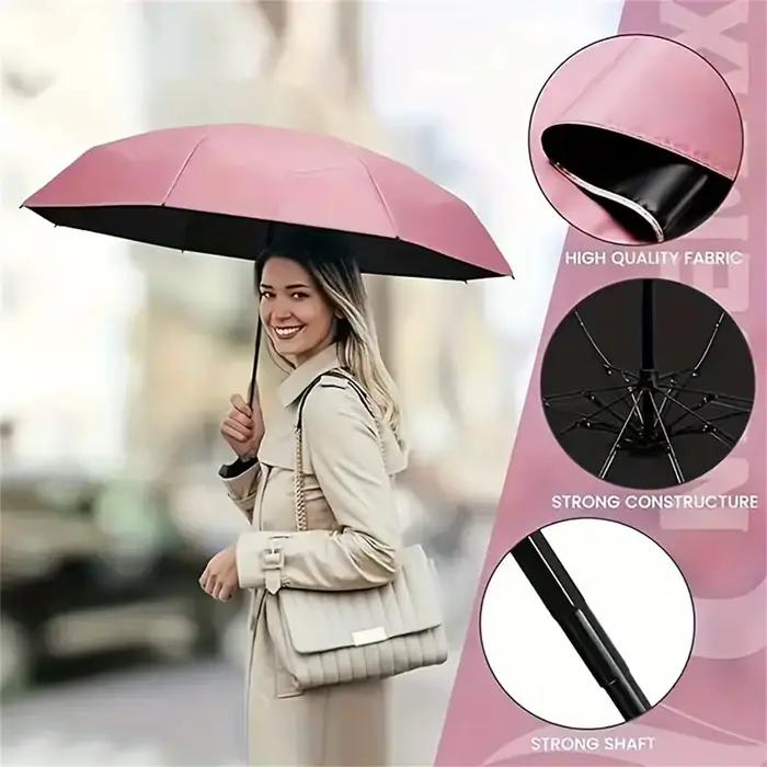 Mini parapluie anti-UV pour pêche, protection solaire et pluie, léger et compact