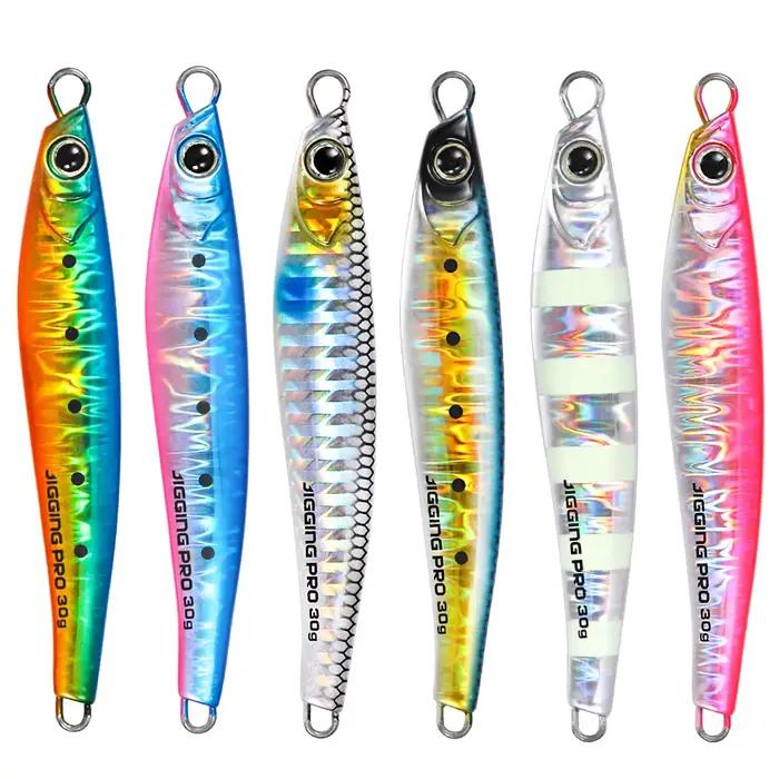 Jig de pêche en métal Jigging Pro Jugulo pour pêche en mer plage lac rivière océanique