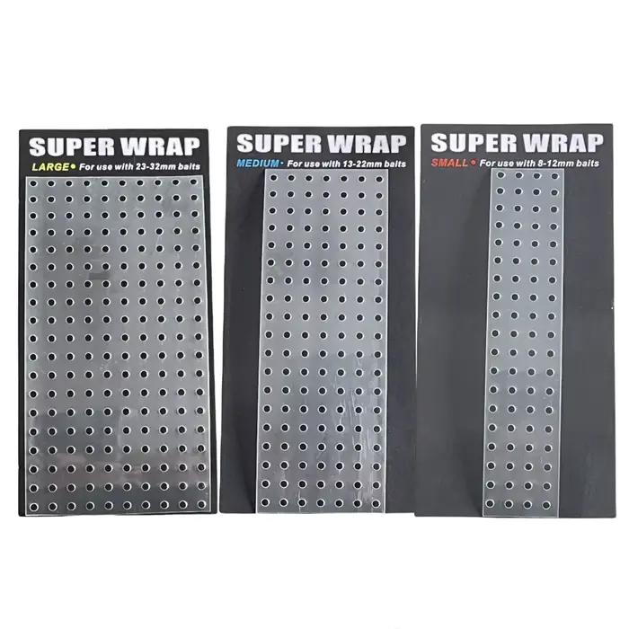 10 protecteurs appâts pêche carpe tube thermorétractable perforé 3 tailles accessoires montages