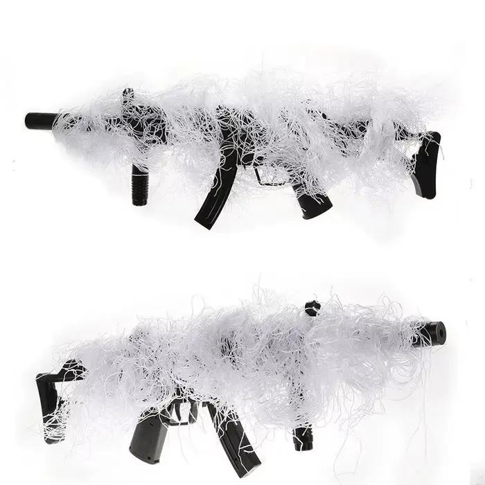 Accessoires camouflage pour chasse pêche - Enveloppes armes et cordes élastiques militaires
