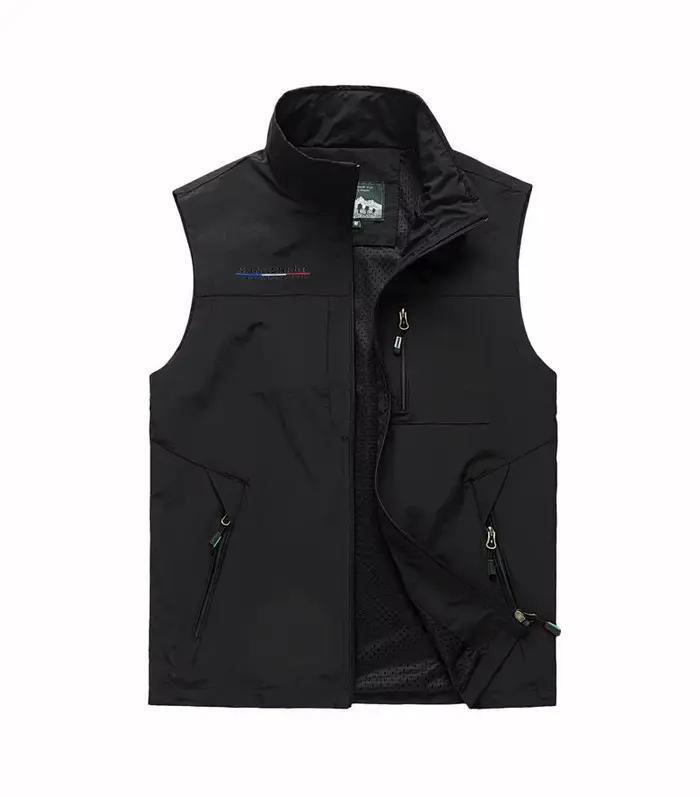 Veste pêche homme FGKKS 2023 - Veste photographie poche grande respirante pêche loisir extérieur