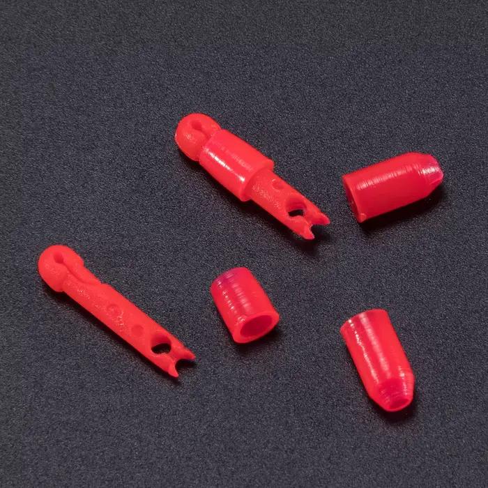 Accessoires pêche carpe 20 perles élastiques - Connecteur élastique tige feeder méthode rig marqueur