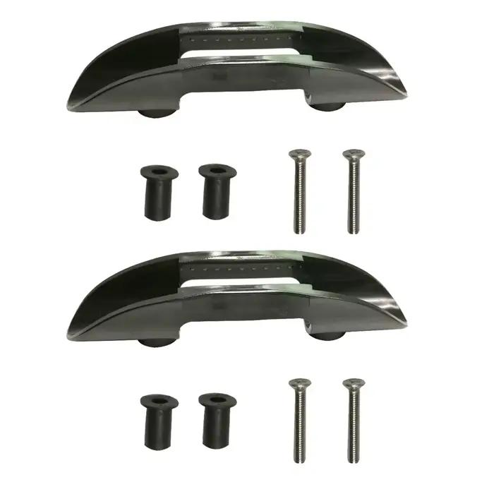 Support pagaie kayak 2 sets - Fixation rames canoë pêche, clip pagaie avec vis écrous montage pont