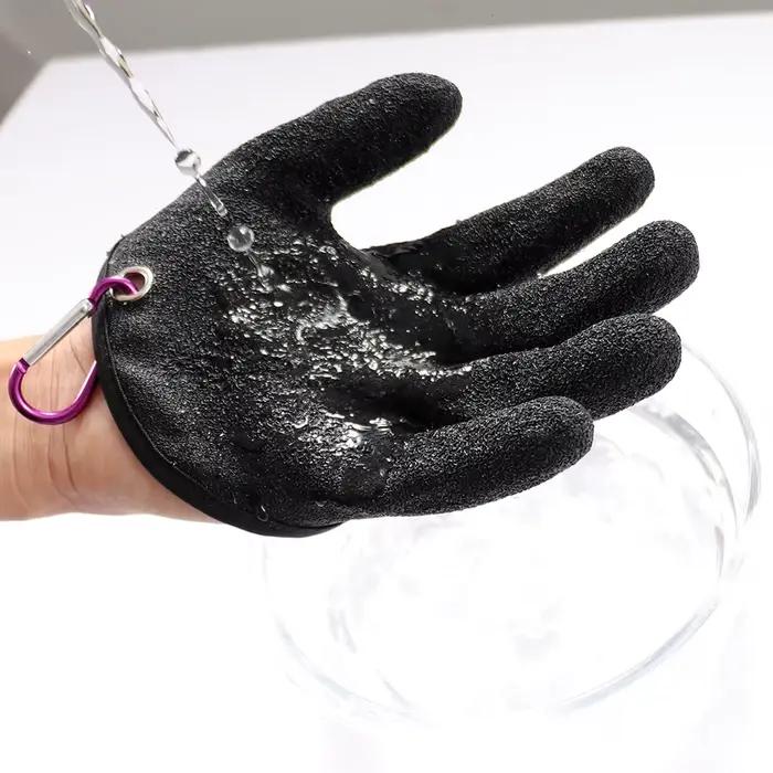 Gants de pêche pleine main étanches anti-dérapants anti-coupures durables pour capture carpe protection mains