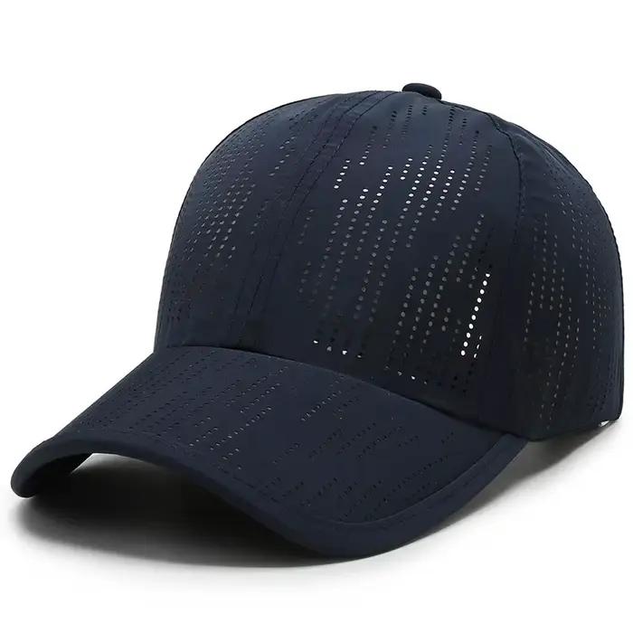 Casquette sport pêche color block - Homme rapide séchage résistance eau camping randonnée