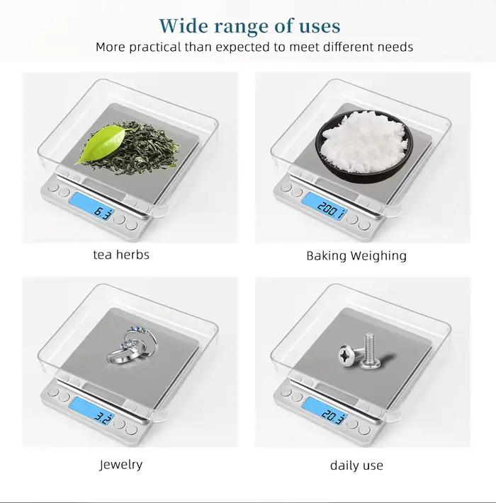 Balance électronique 3000g 0.1g précision pêche cuisine pesée appâts LCD 3kg