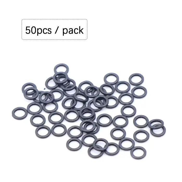 Swivels Ronds en Acier Inoxydable pour Pêche à la Carpe Montage Hair Rig Chod Pop Up Boilie Occasions Spéciales