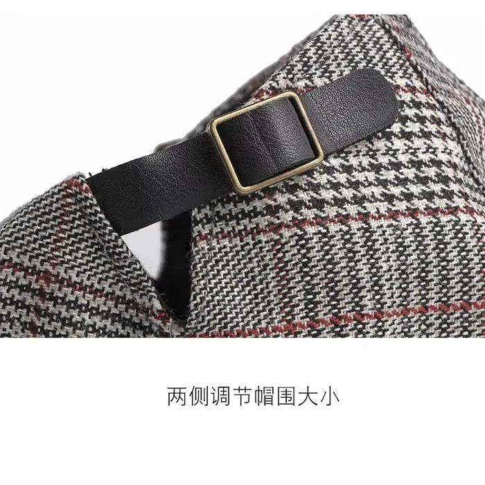Casquette newsboy vintage pêche chasse homme - Style ivy cotton ajustable activités outdoor Gatsby