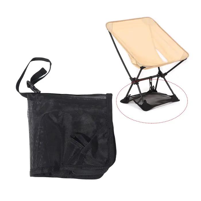 Chaise pliante anti-affaissement pour pêche sur sol meuble - Prévention enfoncement plage camping