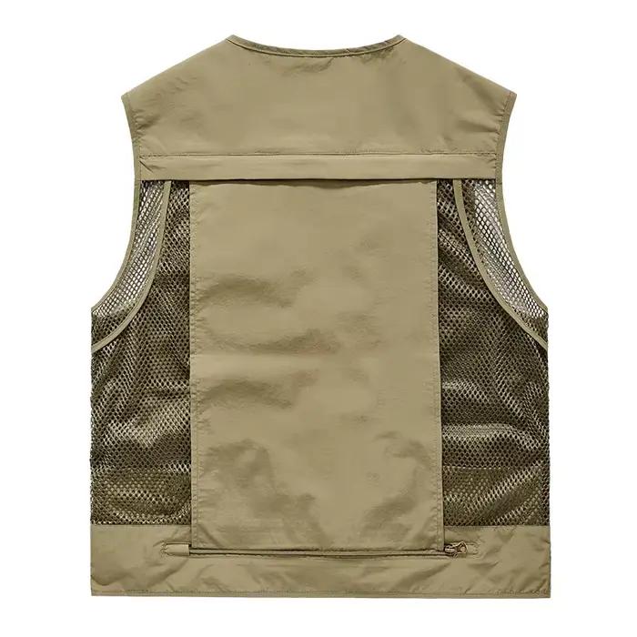 Veste de pêche pour homme avec multiples poches - Veste respirante haute technologie pour la pêche et les loisirs en plein air