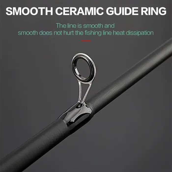 Canne à pêche télescopique voyage 1.8m à 2.7m carbone ultra légère rock spinning feeder carpe